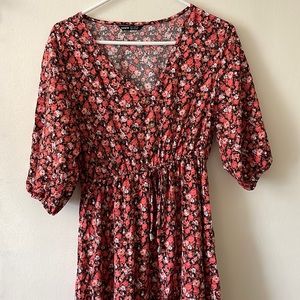 SHEIN Floral Maxi Dress